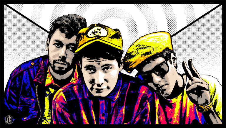 Jonny Graphics original Beastie Boys graphic