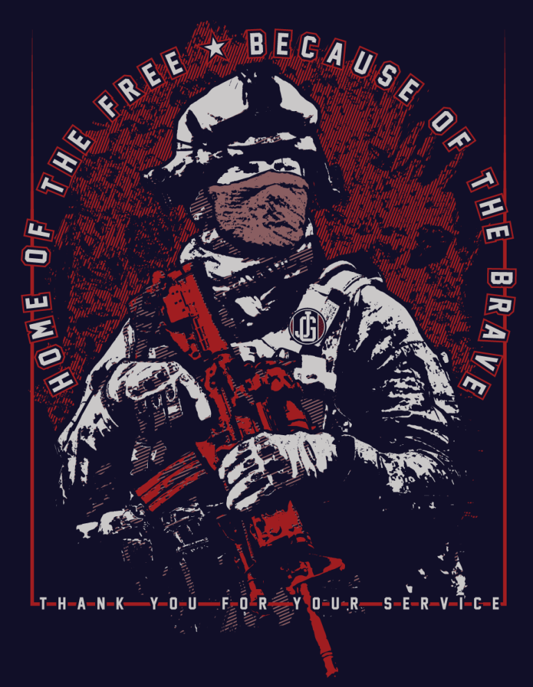 JnnyGrfx_StayLowSoldier