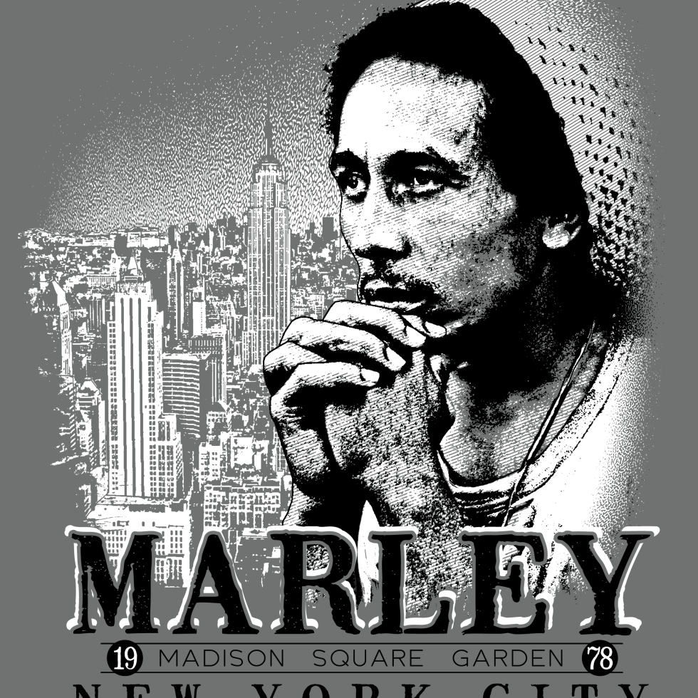 Bob Marley at Madison Square Garden in 1978